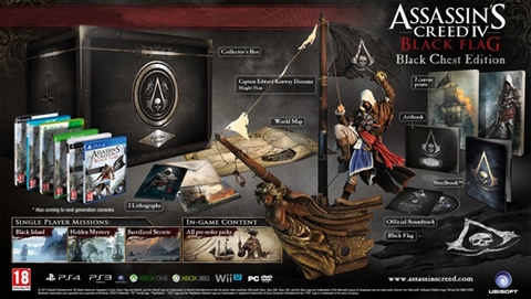 Assassin's Creed IV: Black Flag Chest Ed PS3