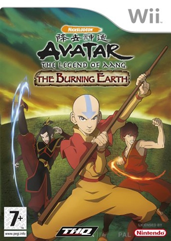 Avatar - The Burning Earth Wii