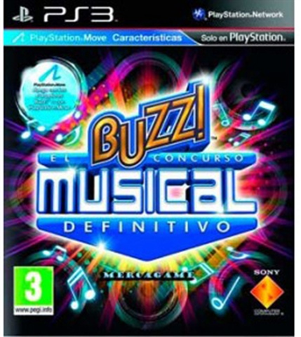 Buzz Concurso Musical Definitivo PS3