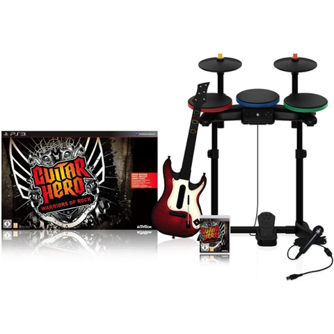 Guitar Hero: Warriors of Rock Band Pack PS3