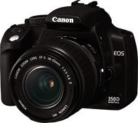 Canon EOS 350D Digital SLR Camera 18-55mm Lens