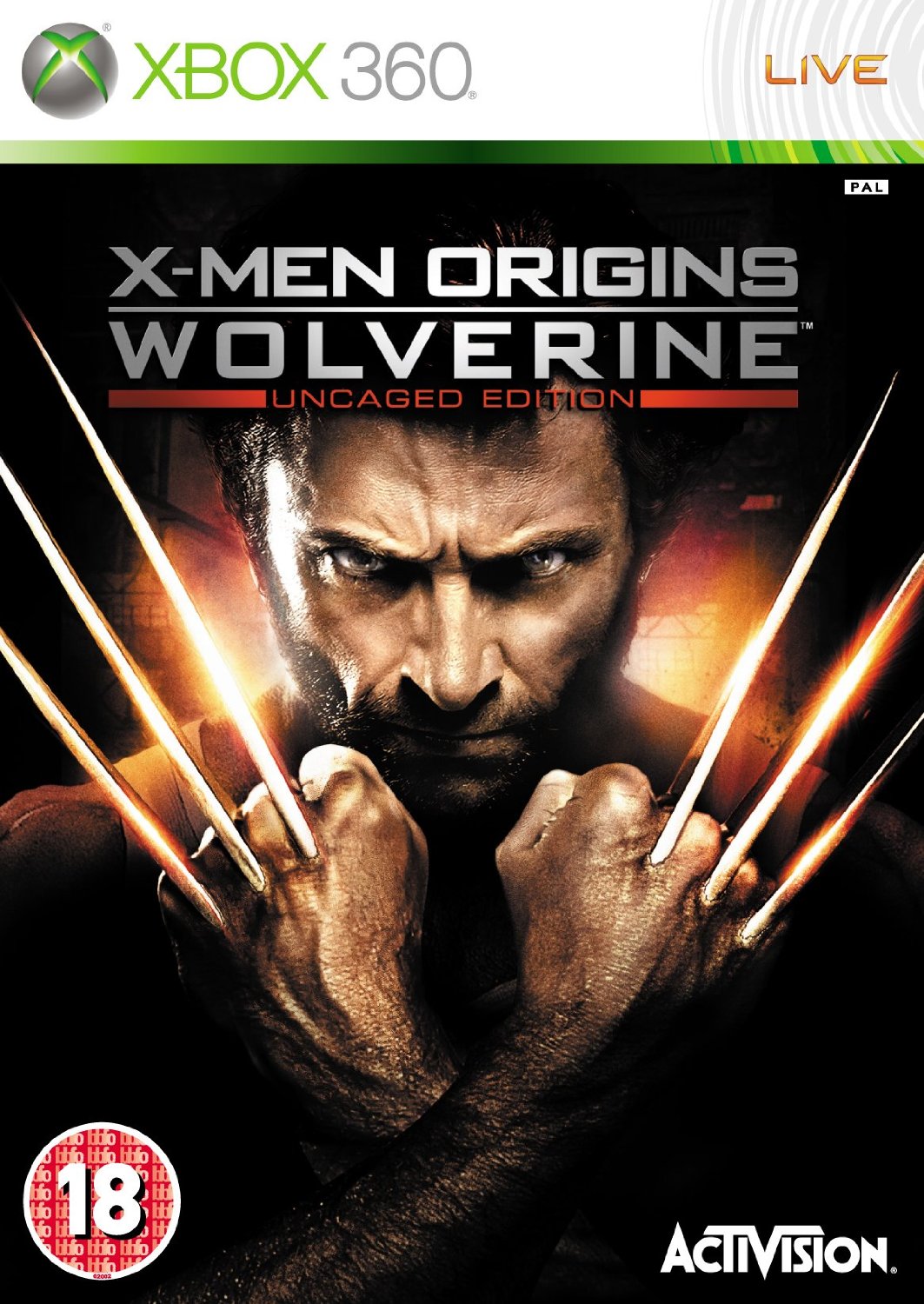 X-Men Origins: Wolverine Uncaged Edition Xbox 360