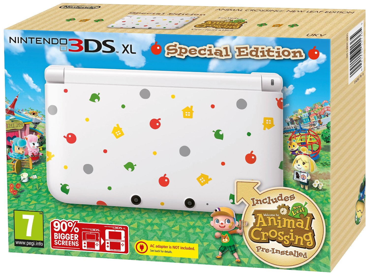 Nintendo 3DS XL Animal Crossing Limited Edition