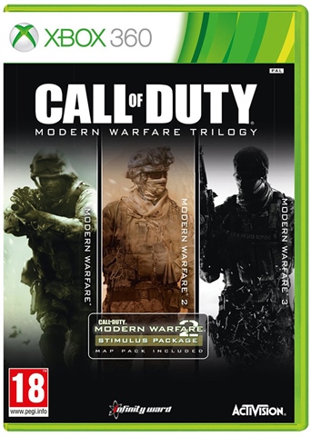 Call Of Duty: Modern Warfare Trilogy (18) *3Disc Xbox 360