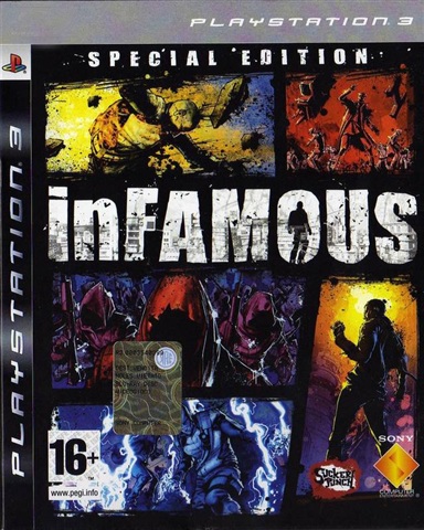 inFamous - SE, Inc. Comic PS3