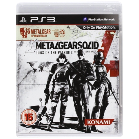 Metal Gear Solid 4: 25th Anniversary Ed. PS3
