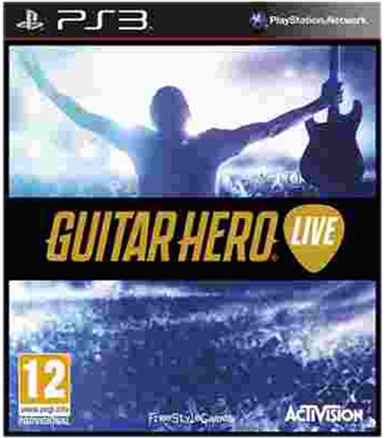 Guitar Hero Live + 6 Button Guitar + USB Dongle PS3