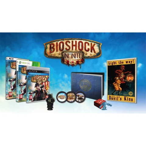 Bioshock Infinite Premium Ed. - Artbook+Figurine+Lithograph+Ke yring PS3